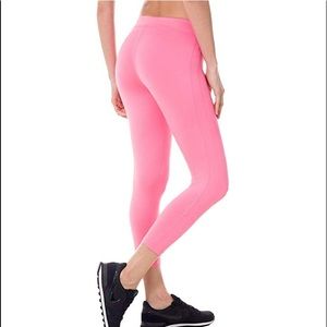 Pink athletic leggings